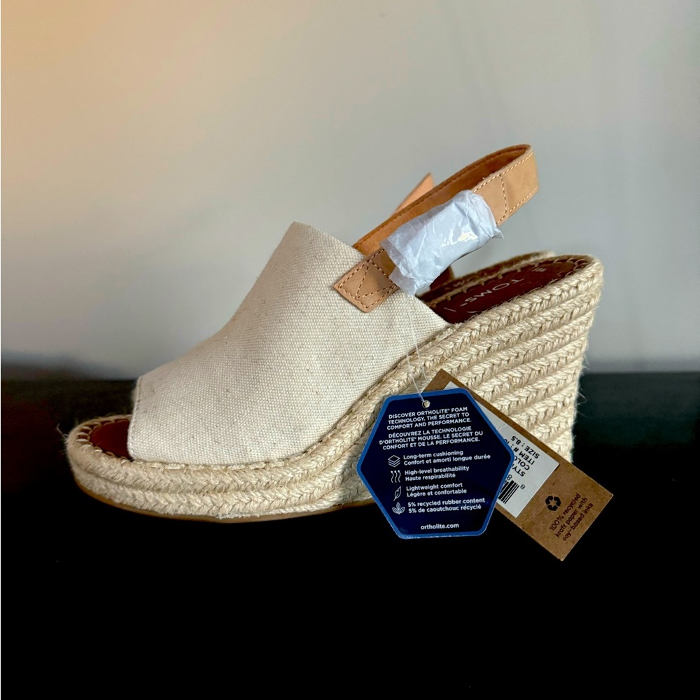 Tom’s Monica Wedge Heel